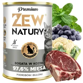 mokra-karma-dla-kota-premium-bogata-w-kozine-puszka-400g-zew-natury