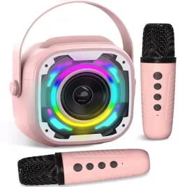 karaoke-mikrofon-bezprzewodowy-glosnik-bluetooth-dla-dzieci-2-mikrofony-led