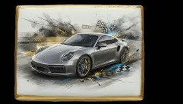 ciastko-lukier-auto-fan-pasja-porsche-911-turbo-w-akcji