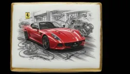 ciastko-lukier-auto-fan-pasja-ferrari-w-ruchu