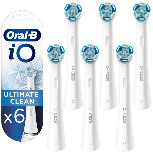 Końcówki do szczoteczki ORAL-B iO Ultimate Clean, 6 szt. - white wymienne g