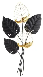 metalowa-dekoracja-scienna-liscie-91x48cm