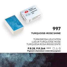 akwarela-biale-noce-997-turquoise-rose-shine-metaliczna