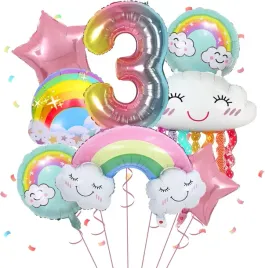 balony-dekoracje-urodzinowe-na-przyjecia-3-urodziny-rozne-wzory-zestaw