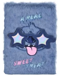 stitch-notes-pamietnik-pluszowy-wlochacz-zamykany-na-kluczyk-granatowy