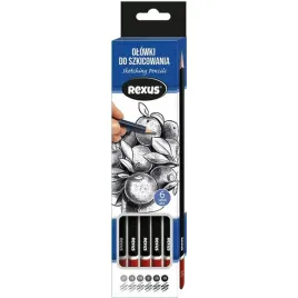 beniamin-rexus-olowki-do-szkicowania-6-sztuk-2h-h-hb-b-2b-3b-zestaw