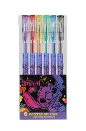 coolpack-disney-black-dlugopisy-brokatowe-6-kolorow-lilioandstitch