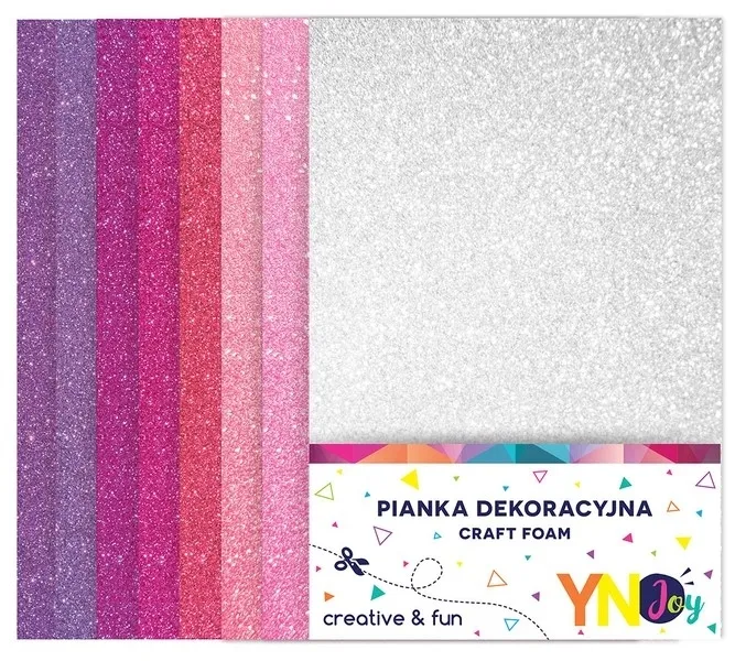 INTERDRUK PIANKA DEKORACYJNA OZDOBNA BROKATOWA 8 sztuk