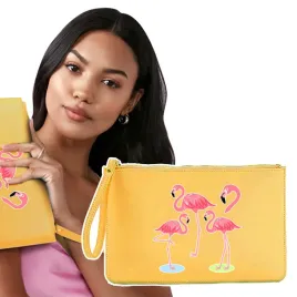 elegancka-kosmetyczka-damska-pdm-flaming-06-zolta-na-zamek-mustard