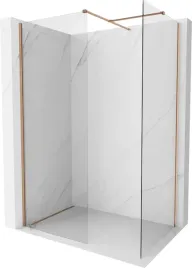 mexen-kioto-x-scianka-prysznicowa-walk-in-160x100-miedz-szczotkowana