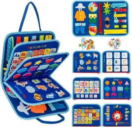 tablica-manipulacyjna-ksiazeczka-montessori-edukacyjna-niebieska-dinozaury