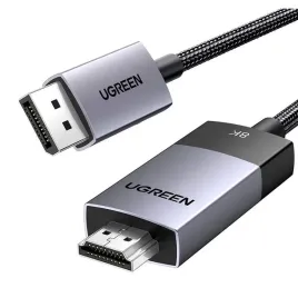 ugreen-kabel-w-oplocie-przewod-displayport-meski-do-hdmi-meski-8k-60hz-1m