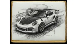 ciastko-lukier-auto-fan-pasja-porsche-911-gt3-w-dynamice