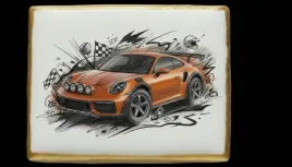 ciastko-lukier-auto-fan-pasja-motoryzacyjny-dynamizm