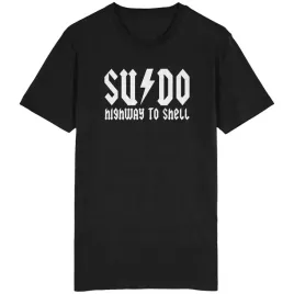 sudo-highway-to-shell-koszulka-dla-informatyka