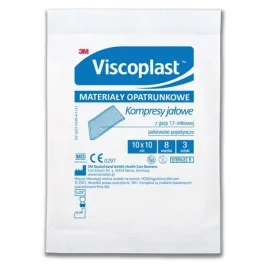 viscoplast-kompresy-jalowe-z-gazy-17-nitkowe-8-warstwowe-10cm-x-10cm-3-szt