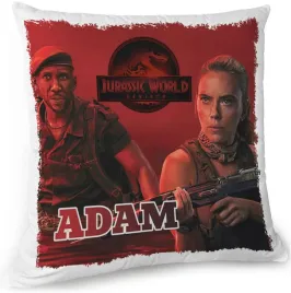 poduszka-jurassic-world-park-rebirth-odrodzenie-prezent-dziecka-imie