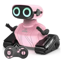 robot-rc-dla-dzieci-zdalnie-sterowany-gilobaby-nh-018-z-muzyka-i-led-rozowy