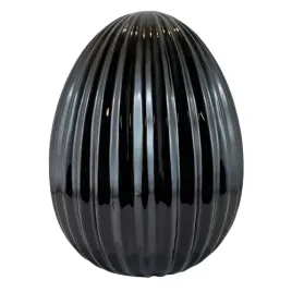jajo-jajko-ceramiczne-czarne-duze-prazkowane-23cm