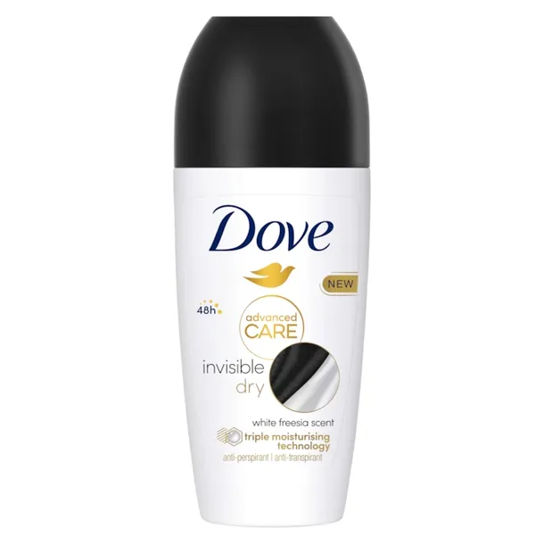 Dove Dezodorant Roll-on Invisible dry 50 ml