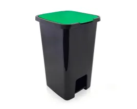 artgos-kosz-sorta-45-l-zielona-pokrywa-do-segregacji-odpady-szklo