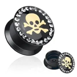 tunel-plug-8mm-z-odkrecana-scianka-czaszka-piercing4u