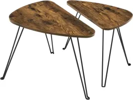 vasagle-zestaw-2-stolikow-bocznych-rustykalne