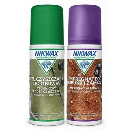 nikwax-zestaw-zel-czyszczacy-do-obuwia-impregnat-do-nubuk-i-welur-125ml