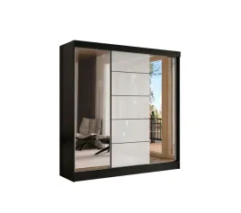 szafa-przesuwna-3d-250x205-czarna-or-3d1l-or-lacobel-bialy-lustro