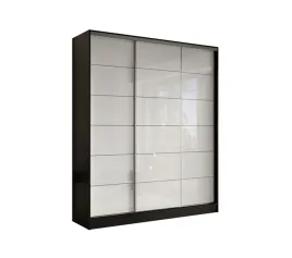 szafa-przesuwna-3d-180x250-czarna-lacobel-bialy-szklany-polysk