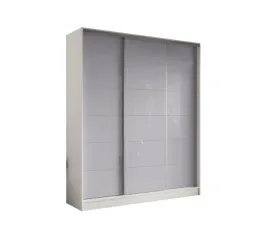 szafa-przesuwna-3d-200x250-biala-lacobel-szary-szklany-polysk