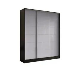 szafa-przesuwna-3d-200x250-czarna-lacobel-szary-szklany-polysk
