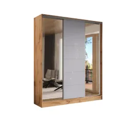 szafa-przesuwna-3d-190x250-dab-wotan-3d1l-lacobel-szary-lustro