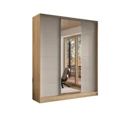 szafa-przesuwna-3d-200x250-dab-sonoma-3d2l-lacobel-cappuccino-lustro