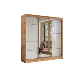 szafa-przesuwna-3d-250x205-dab-wotan-or-3d2l-or-lacobel-bialy-lustro