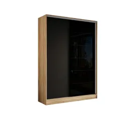 szafa-przesuwna-180x250x58-2d-dab-sonomaor-plyta-lacobel-czarny