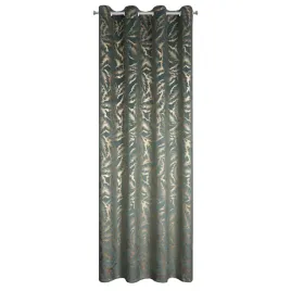 zaslona-gotowa-milena-140x250-mietowa-przelotki-z-motywem-lisci
