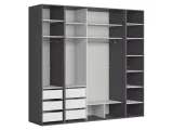 szafa-black-red-white-flex-250-cm-czterodrzwiowa-z-lustrem-6-szuflad-stan-nowy