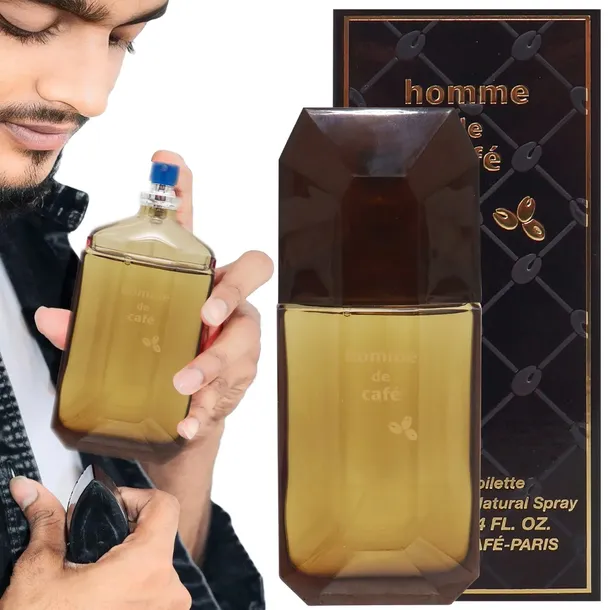 WODA KOLOŃSKA PERFUMY DLA MĘŻCZYZN HOMME DE CAFE UNIKAT ORYGINAŁ 100ml