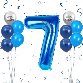 balony-urodzinowe-7-lat-niebieskie-srebrne-zestaw-11-sztuk-dekoracje