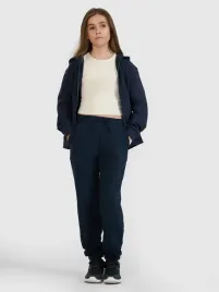 4f-dres-bawelniany-dziewczynka-bluza-i-spodnie-zestaw-granatowy