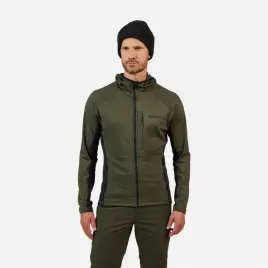 rossignol-bluza-narciarska-meska-blackside-mix-fzh-fleece-zielony