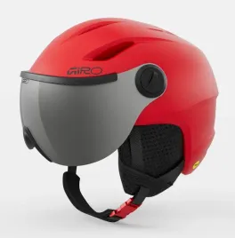 giro-kask-zimowy-juniorski-buzz-mips-czerwony