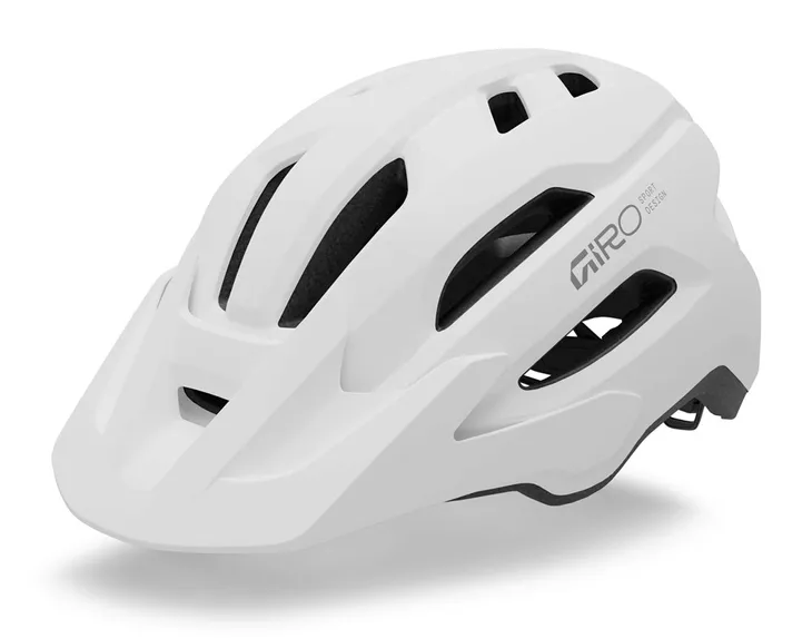 Kask Mtb Giro Fixture Ii Matte White/grey Roz. Uniwersalny (54-61 Cm)