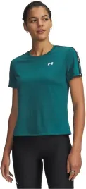 under-armour-koszulka-treningowa-damska-tech-wm-tape-ss-zielona-silownia