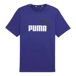 puma-koszulka-meska-t-shirt-bawelniany-ess-2-col-logo-tee-niebieska