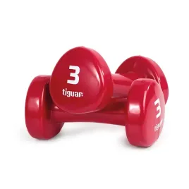 tiguar-hantle-do-cwiczen-fitness-ciezarki-2x3kg-zestaw-czerwony