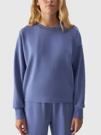 4f-bluza-bawelniana-damska-bez-kaptura-f1342-niebieska