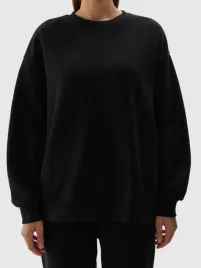 4f-bluza-dresowa-bez-kaptura-bawelniana-unisex-4fwaw24tswsu1313-czarna