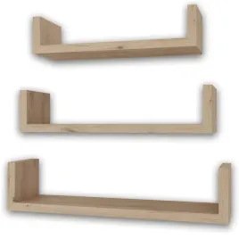 polki-scienne-na-ksiazki-zestaw-3-szt-80-cm-dekor-sonoma-laminat-18-mm